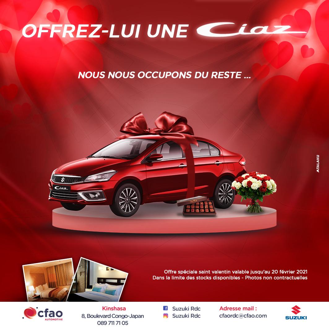 Offre spéciale sur la Suzuki Ciaz